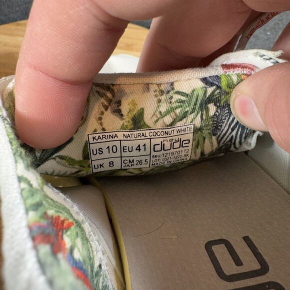 Hey Dude White and Pink Athletic Shoes - Picture 8 of 8